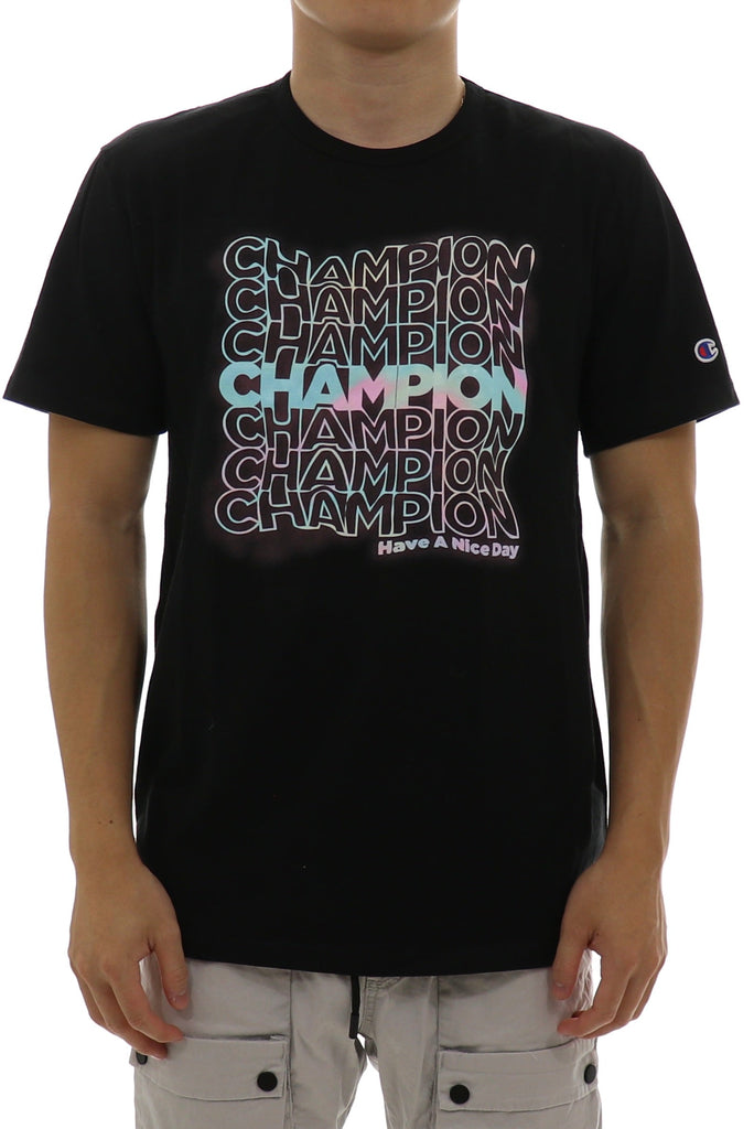 Champion Multi Logo T-Shirt - ECtrendsetters