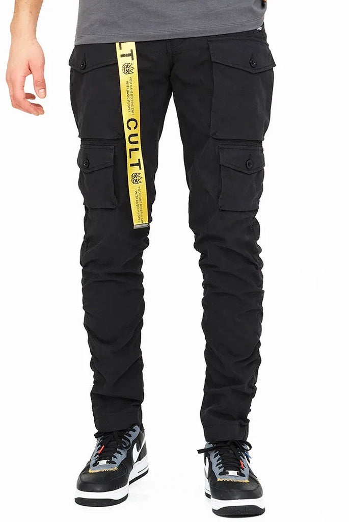 Cult Of Individuality Rocker Belted Cargo Pants - ECtrendsetters