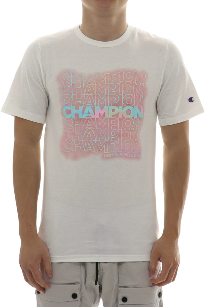 Champion Multi Logo T-Shirt - ECtrendsetters