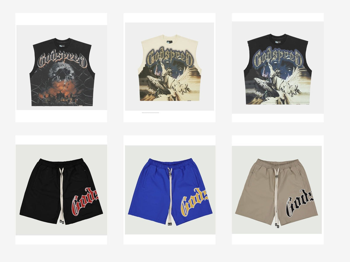 Godspeed Shorts & Cut-Off Sleeves Just Dropped at City Swag USA — Patchogue NY - Cityswagusa.com