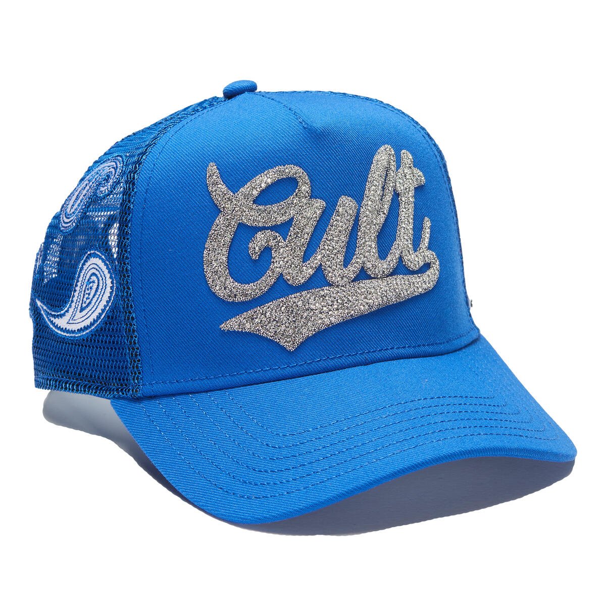 Cult paisley shimuchan logo mesh back trucker hat - HATS - Cityswagusa.com