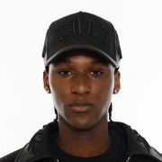 Cult x el alfa logo a frame flower trucker hat - HATS - Cityswagusa.com