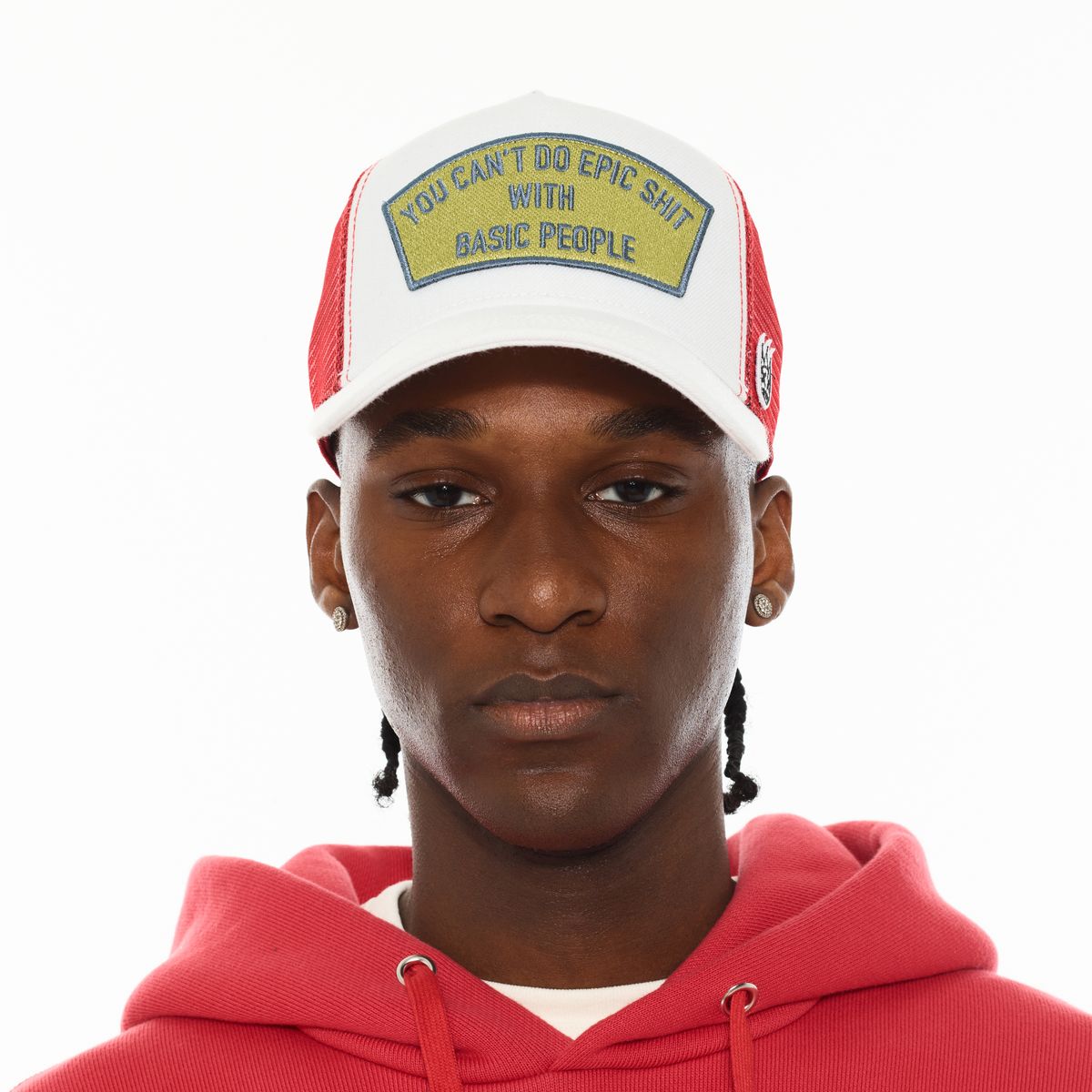 Cult epic s*it logo mesh back trucker hat - HATS - Cityswagusa.com
