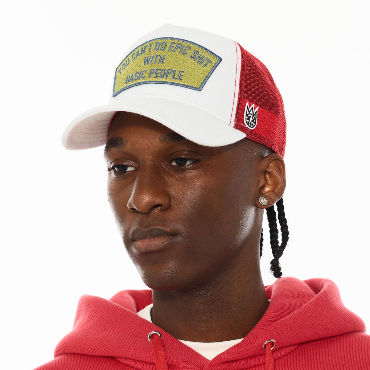 Cult epic s*it logo mesh back trucker hat - HATS - Cityswagusa.com