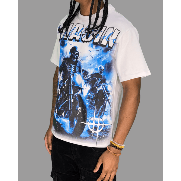 Chasin worldwide biker gang t-shirt - T - SHIRT - Cityswagusa.com