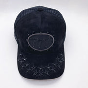 Hudson V1 diamond 777 suede trucker hat - HATS - Cityswagusa.com
