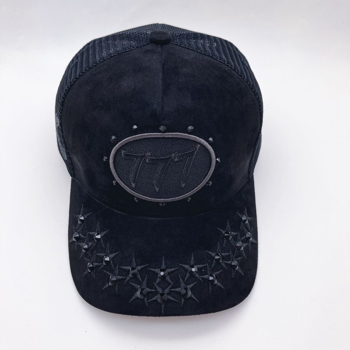 Hudson V1 diamond 777 suede trucker hat - HATS - Cityswagusa.com