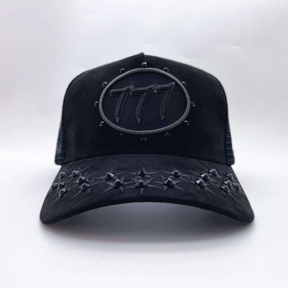Hudson V1 diamond 777 suede trucker hat - HATS - Cityswagusa.com