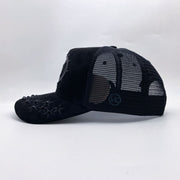 Hudson V1 diamond 777 suede trucker hat - HATS - Cityswagusa.com