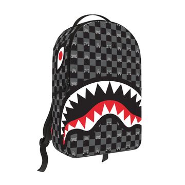Sprayground gray peeking character backpack by SPRAYGROUND