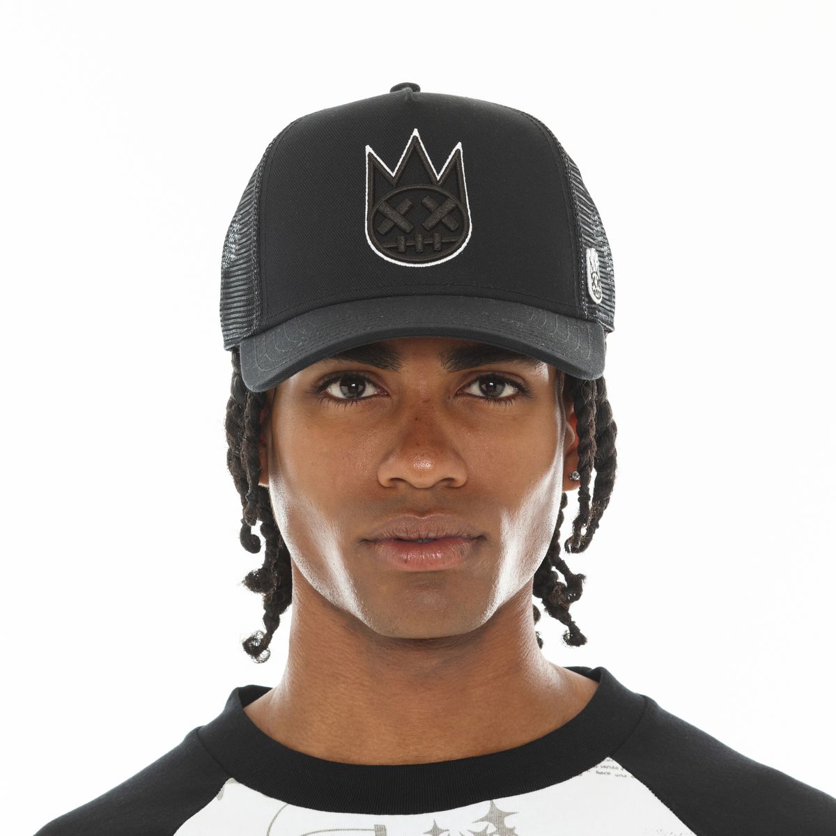 Cult of Individuality logo mesh back trucker hat - HATS - Cityswagusa.com