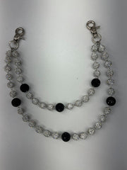 Drunz white/black pocket chain by WALLET CHAIN
