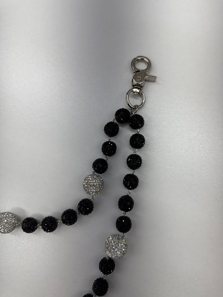 Drunz black white pocket chain by WALLET CHAIN
