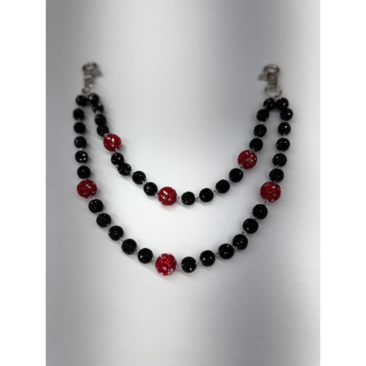Drunz black red with dots wallet chain - ACCESSORIES - Cityswagusa.com
