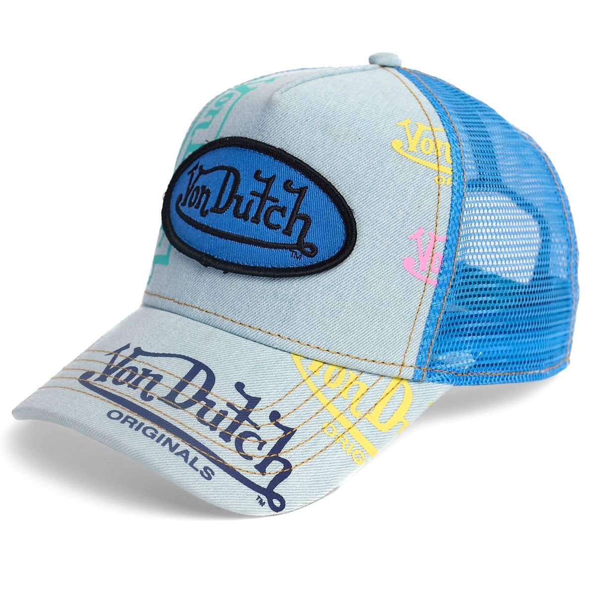 Von Dutch tagged trucker hat - HATS - Cityswagusa.com
