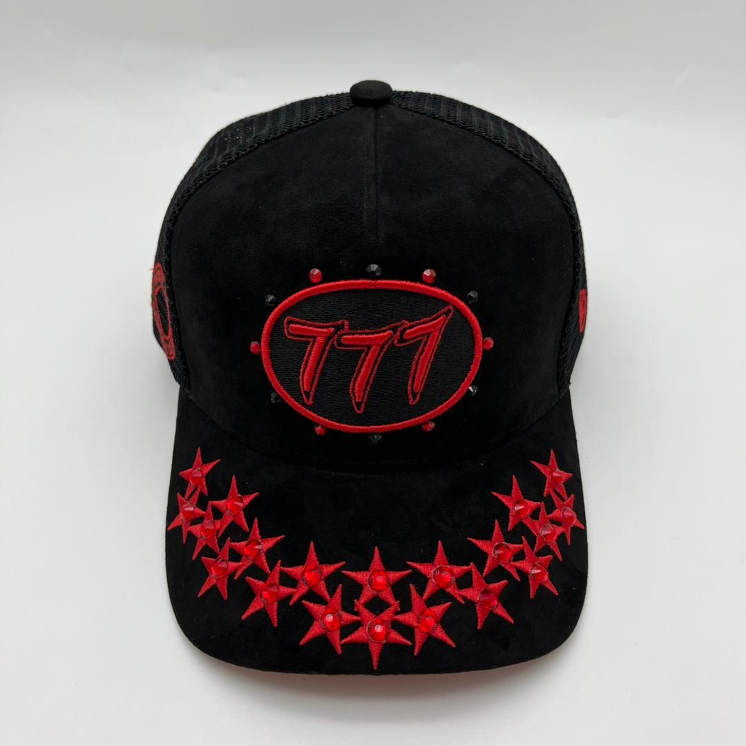 Hudson V1 diamond 777 suede trucker hat - HATS - Cityswagusa.com