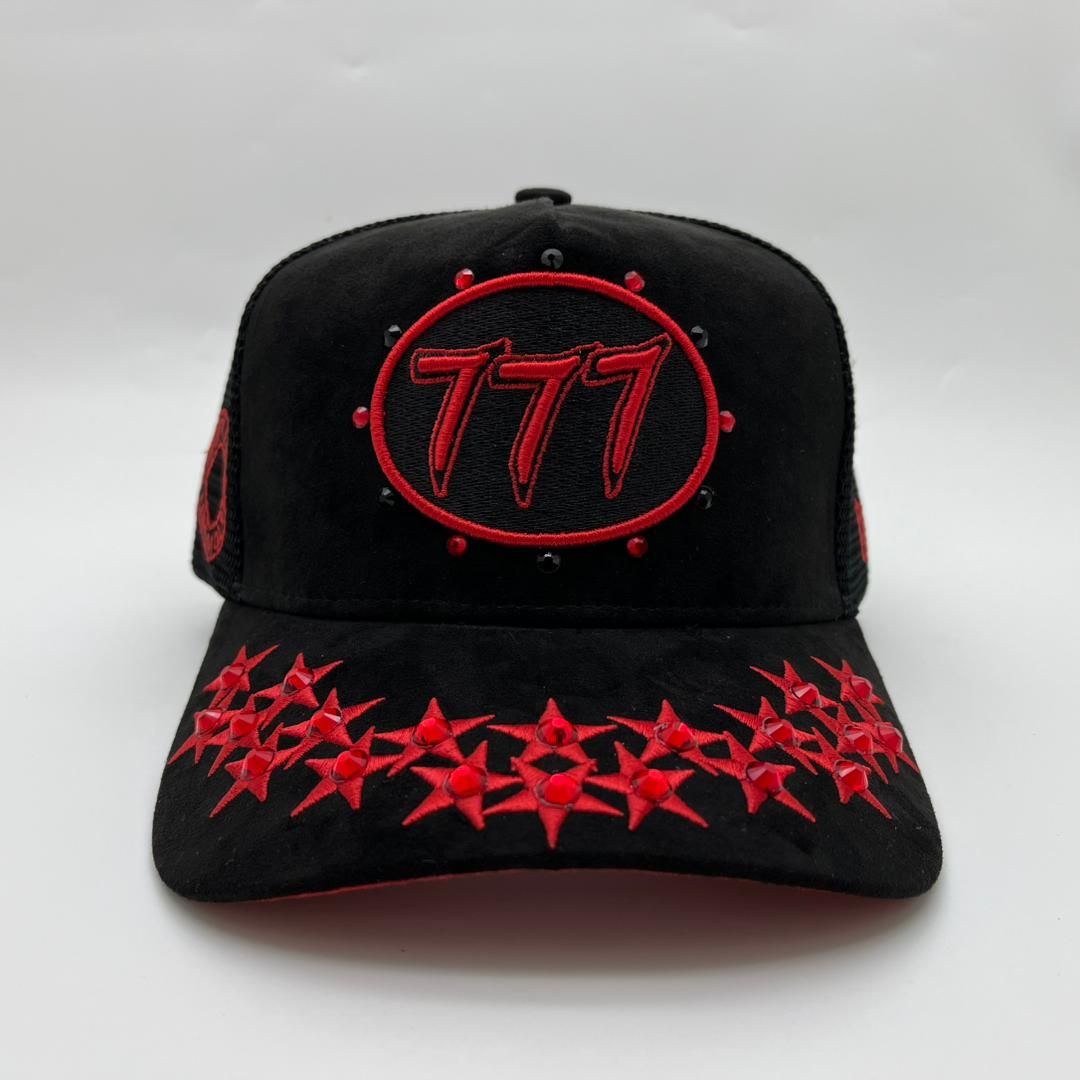 Hudson V1 diamond 777 suede trucker hat - HATS - Cityswagusa.com