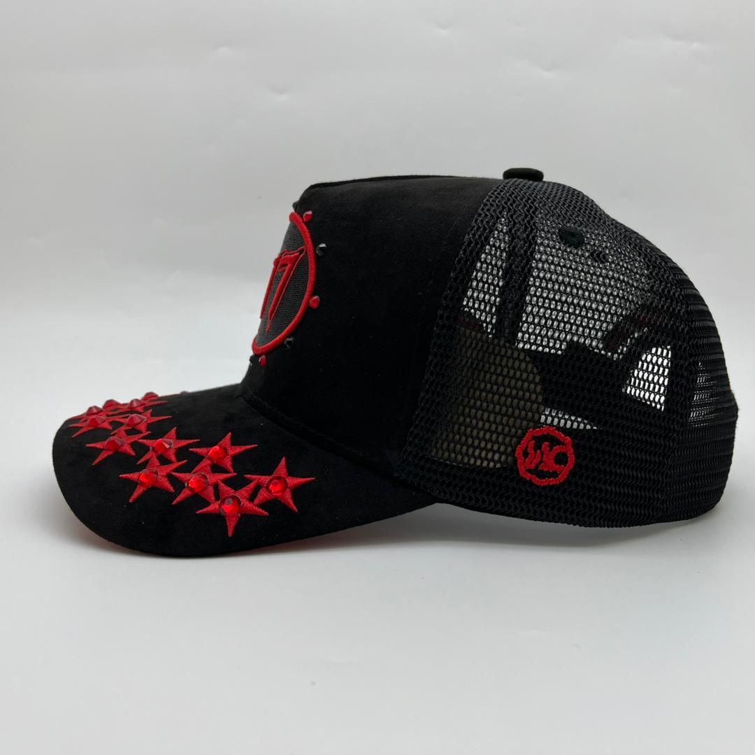 Hudson V1 diamond 777 suede trucker hat - HATS - Cityswagusa.com