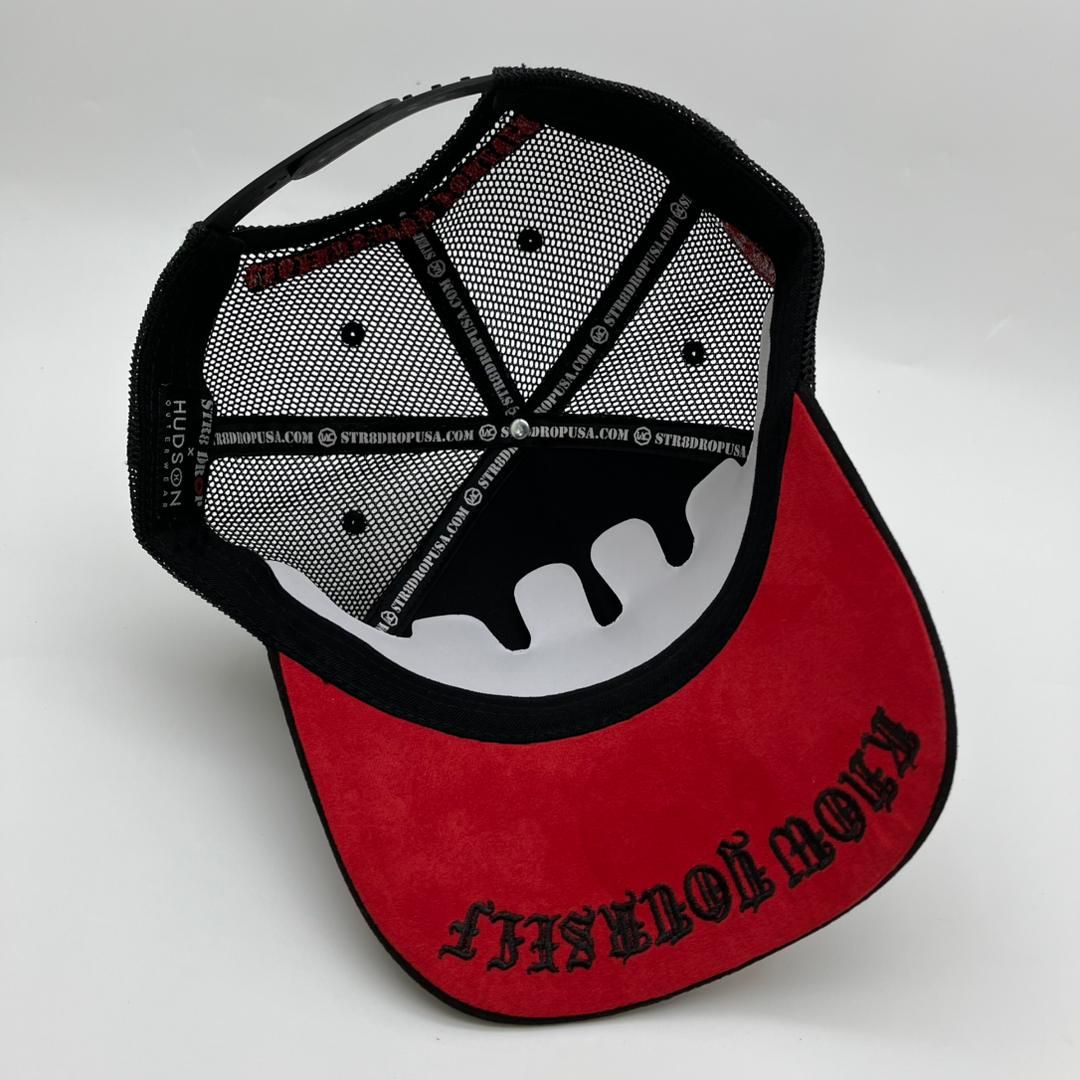 Hudson V1 diamond 777 suede trucker hat - HATS - Cityswagusa.com