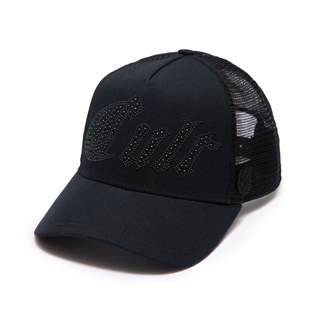 Cult of Individuality metal studs mesh back trucker hat - HATS - Cityswagusa.com