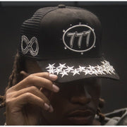 Hudson V1 diamond 777 suede trucker hat - HATS - Cityswagusa.com