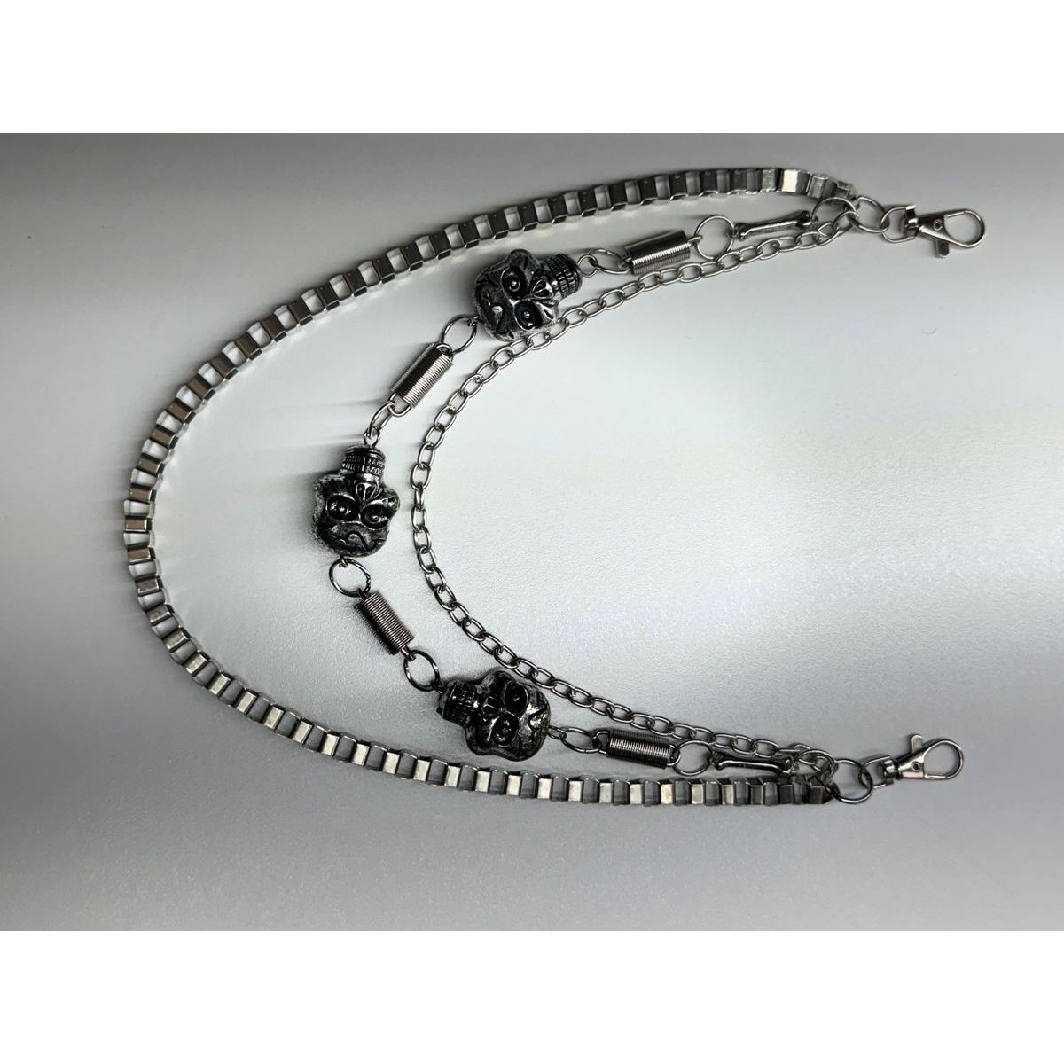 Drunz bullet link skull wallet chain - ACCESSORIES - Cityswagusa.com