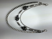 Drunz bullet link skull wallet chain by WALLET CHAIN