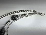 Drunz bullet link skull wallet chain by WALLET CHAIN