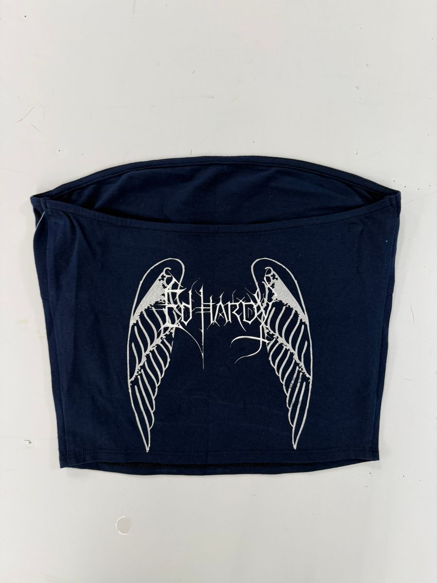 Ed Hardy cross wings tube top by ED HARDY