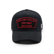 Cult every saint has a past A frame snapback hat - HATS - Cityswagusa.com