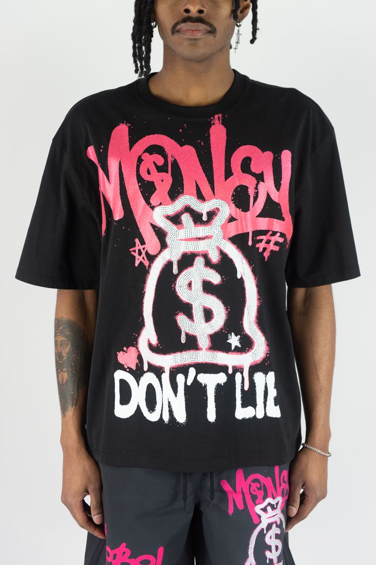 Rebel Minds money dont lie t-shirt by REBEL MINDS