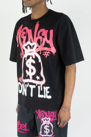 Rebel Minds money dont lie t-shirt by REBEL MINDS