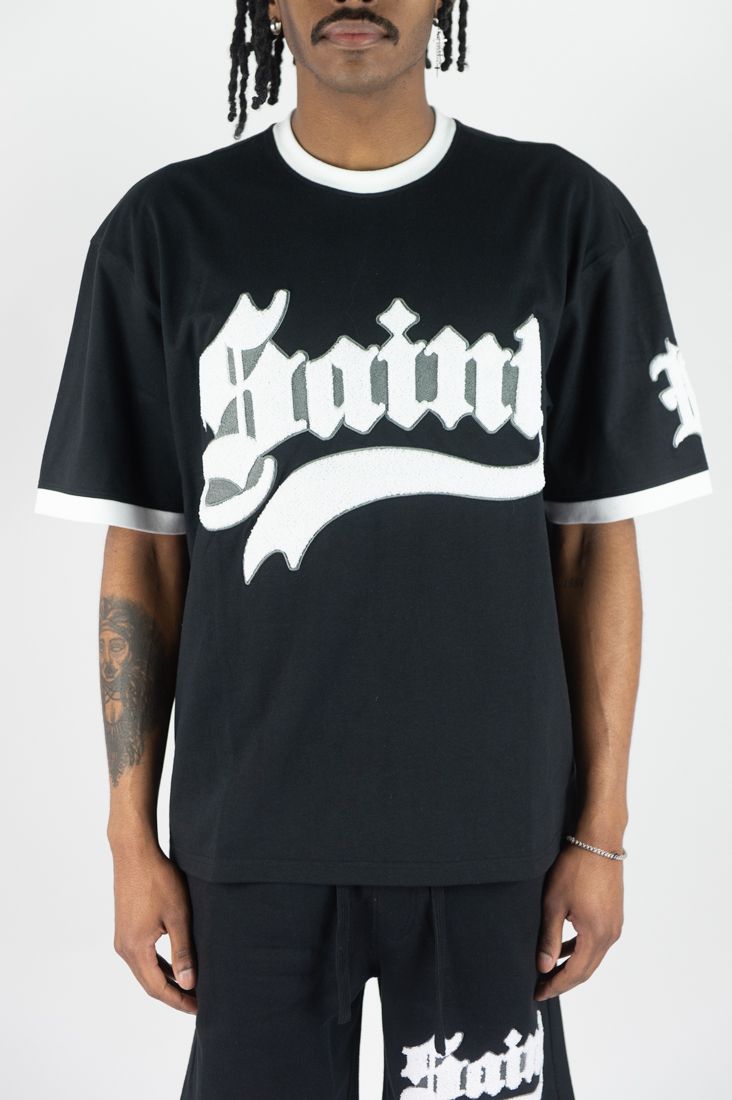 Rebel Minds saint chenille t-shirt by REBEL MINDS