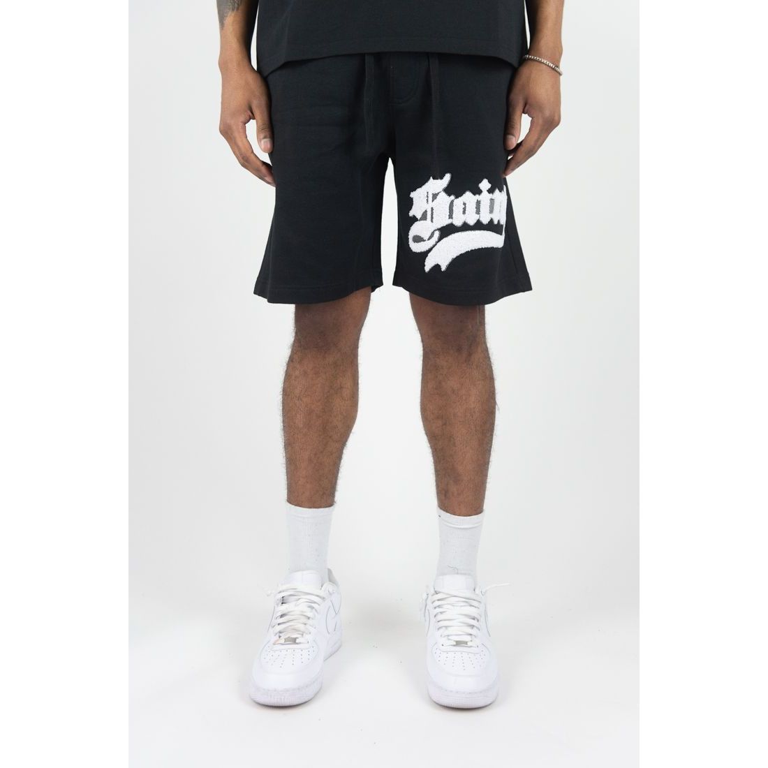 Rebel Minds saint chenille shorts by REBEL MINDS