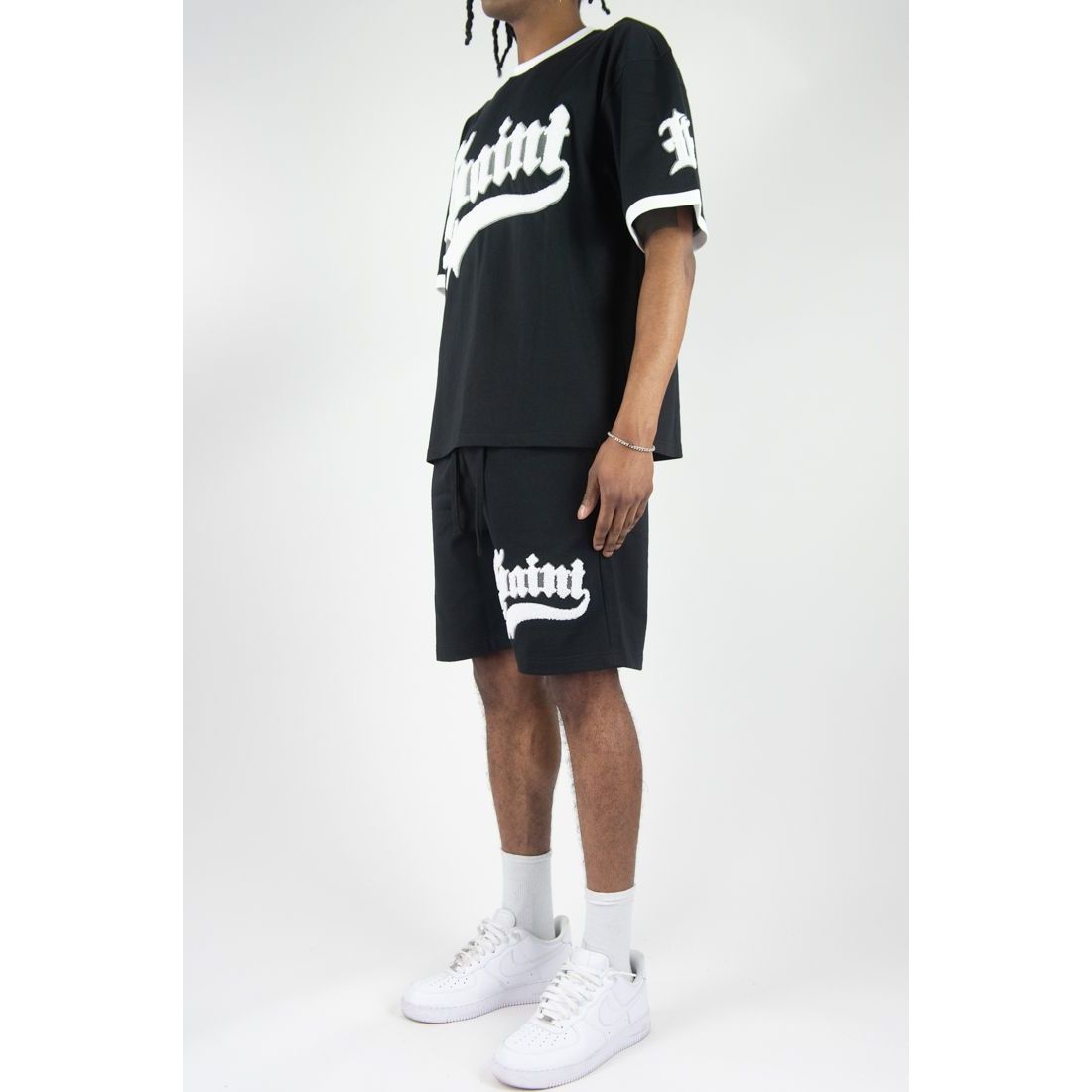 Rebel Minds saint chenille shorts by REBEL MINDS