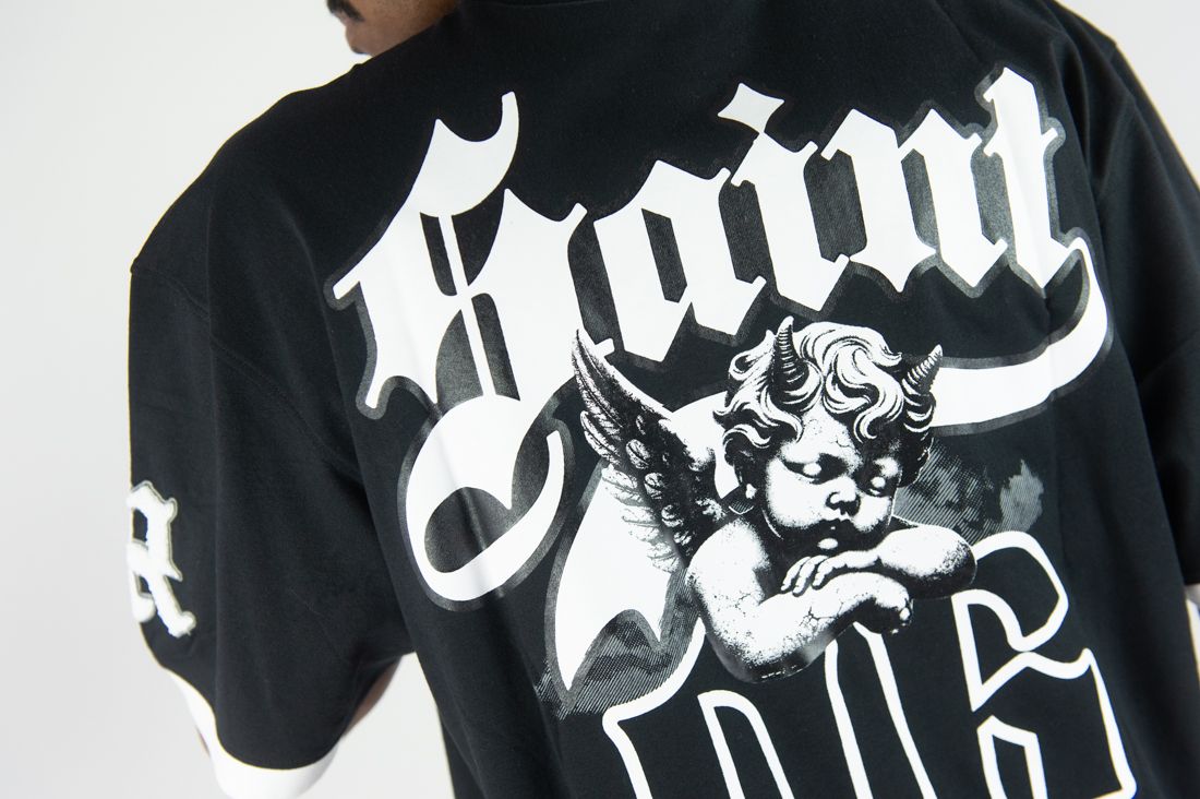 Rebel Minds saint chenille t-shirt by REBEL MINDS