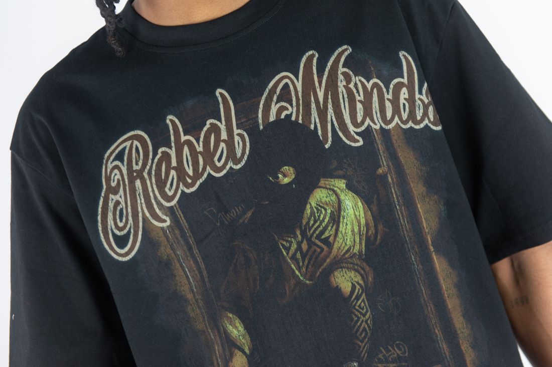 Rebel Minds robbery t-shirt by REBEL MINDS