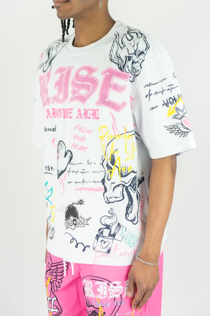 Rebel Minds rise above all t-shirt by REBEL MINDS