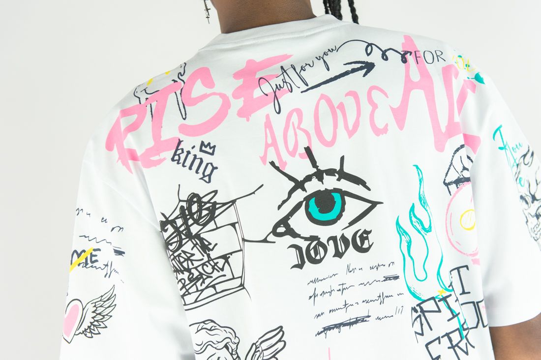 Rebel Minds rise above all t-shirt by REBEL MINDS