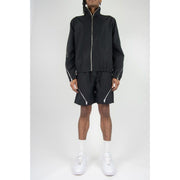 Rebel Minds zipper windbreaker shorts by REBEL MINDS