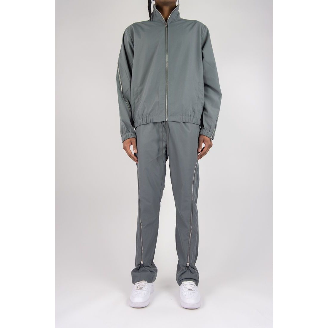 Rebel Minds zipper windbreaker pants by REBEL MINDS