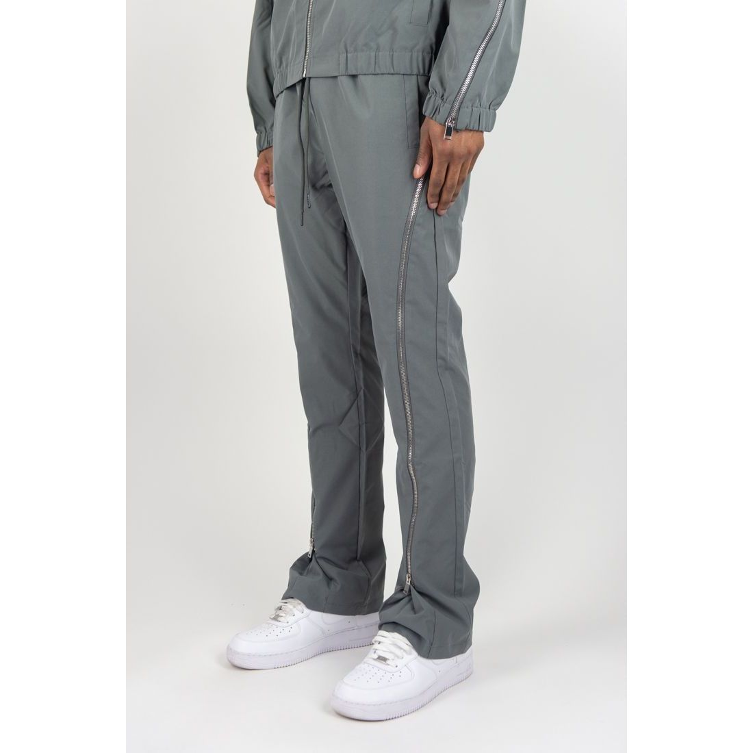 Rebel Minds zipper windbreaker pants by REBEL MINDS