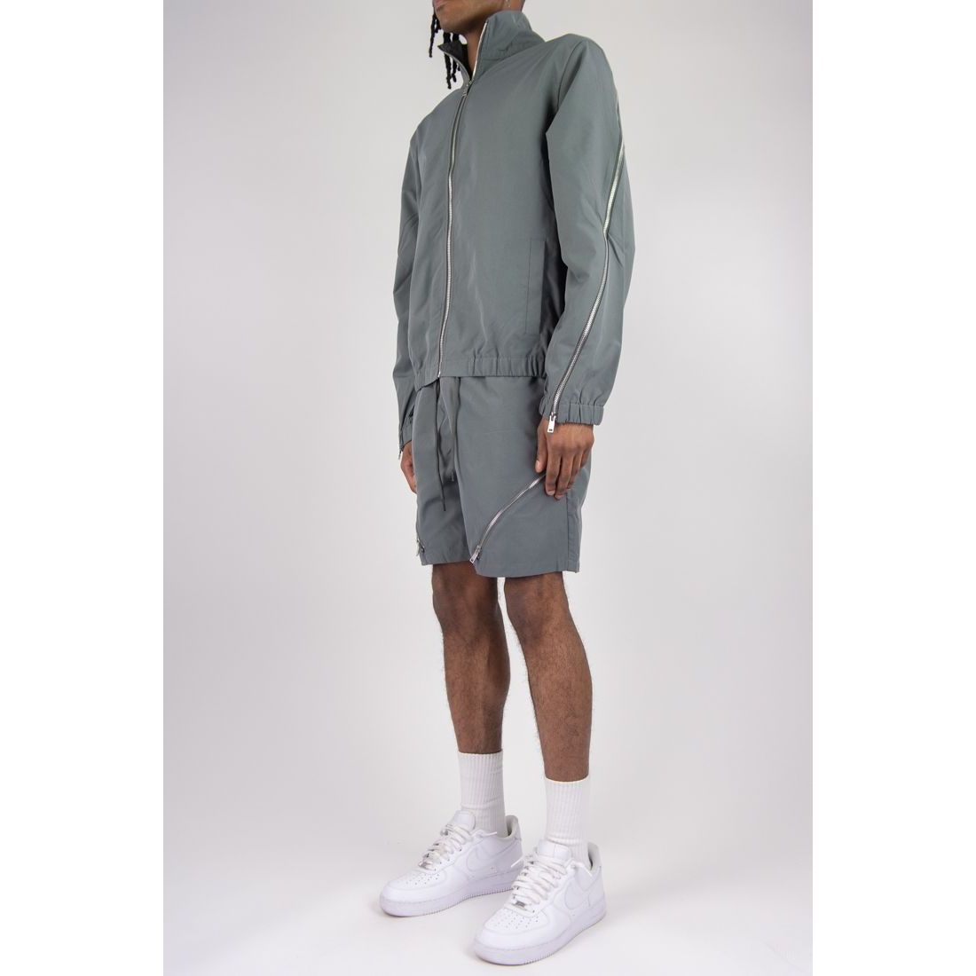Rebel Minds zip up windbreaker jacket by REBEL MINDS