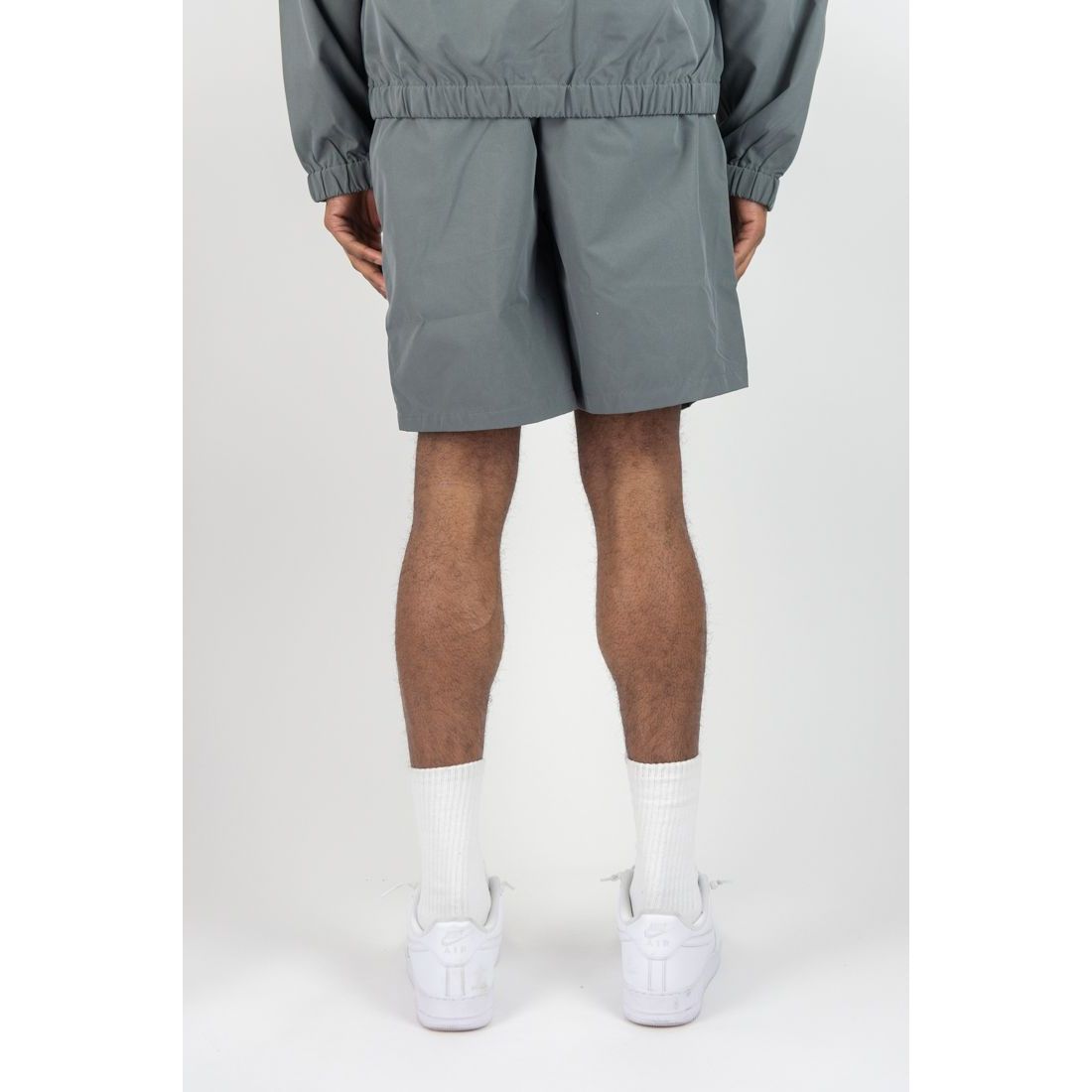 Rebel Minds zipper windbreaker shorts by REBEL MINDS