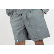 Rebel Minds zipper windbreaker shorts by REBEL MINDS
