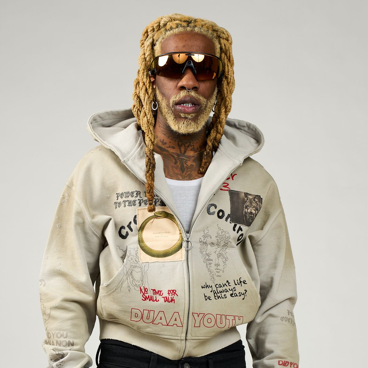 Duaa creative control hoodie - HOODIE - Cityswagusa.com