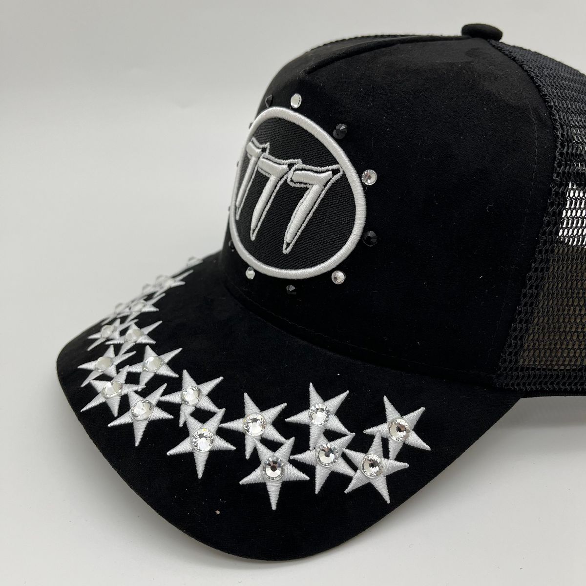 Hudson V1 diamond 777 suede trucker hat - HATS - Cityswagusa.com
