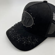 Hudson V1 diamond 777 suede trucker hat - HATS - Cityswagusa.com