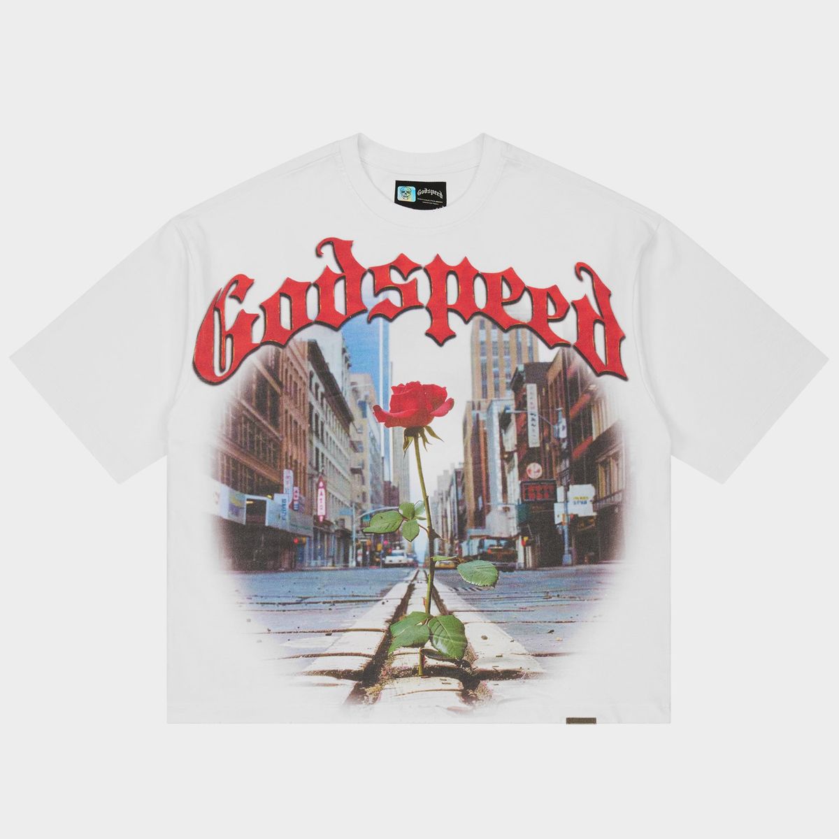 Godspeed concrete rose t-shirt - T - SHIRT - Cityswagusa.com