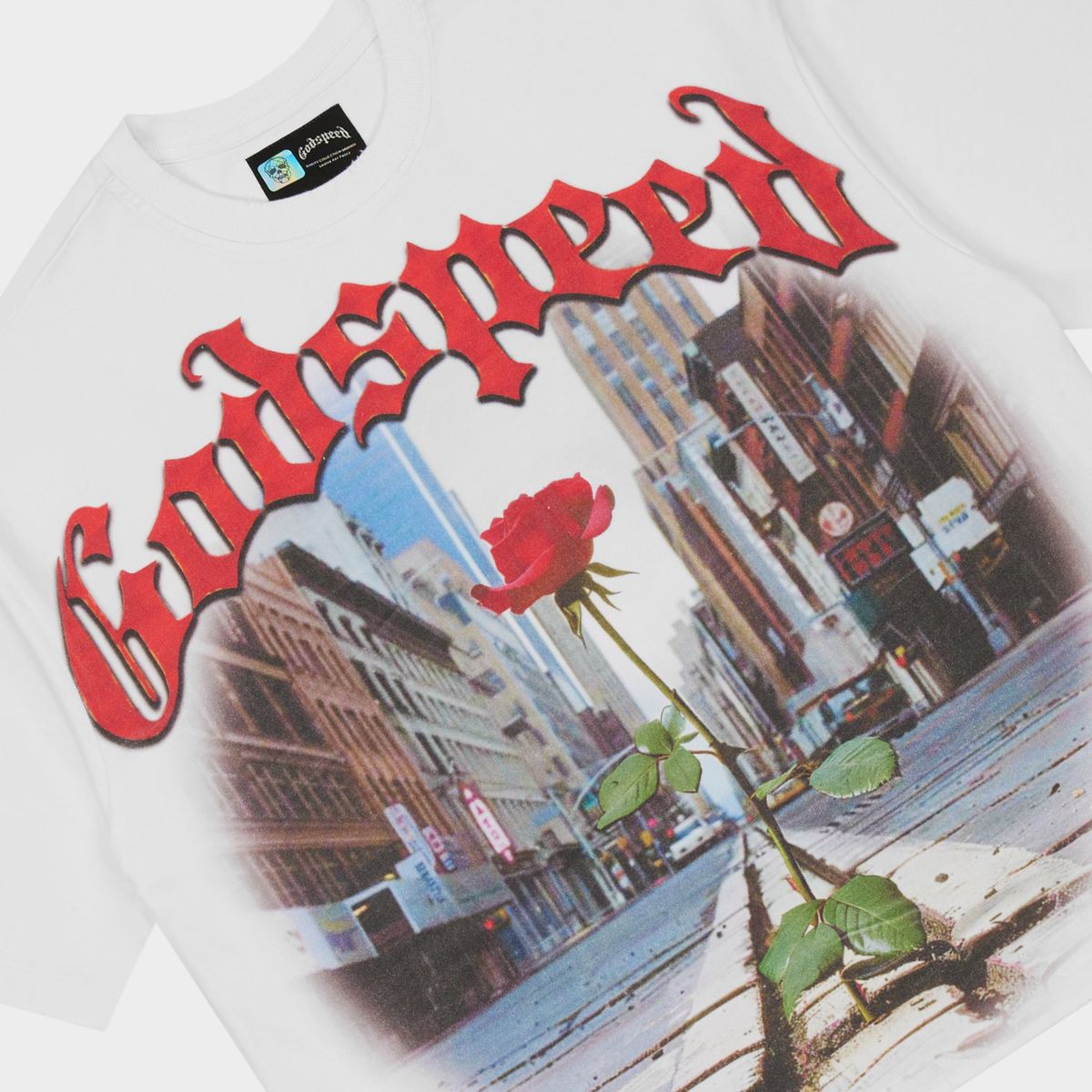Godspeed concrete rose t-shirt - T - SHIRT - Cityswagusa.com
